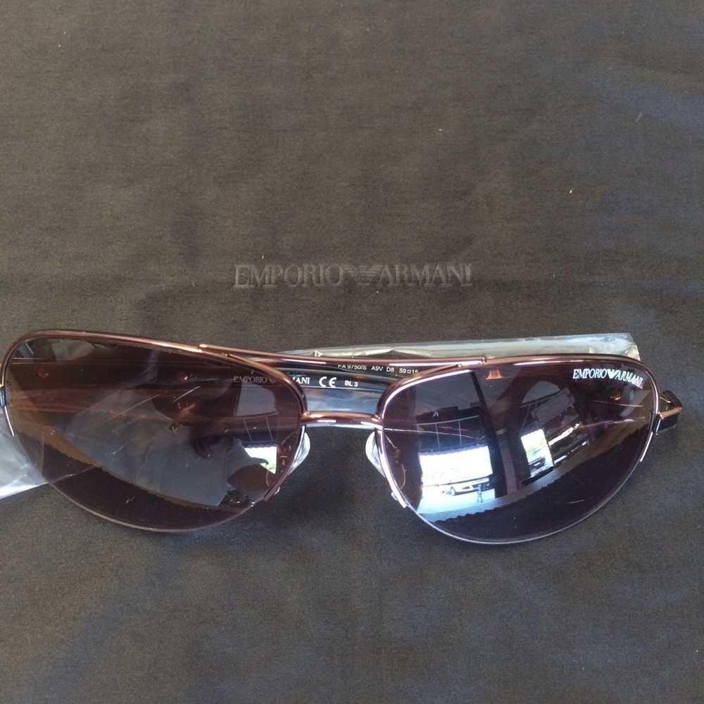 Emporio Armani Havana Sunglasses 9750s